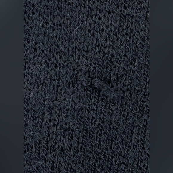 Vintage Black Straight Sweater Skirt Sz Medium Timeless Classic Corporate Goth - Picture 4 of 5